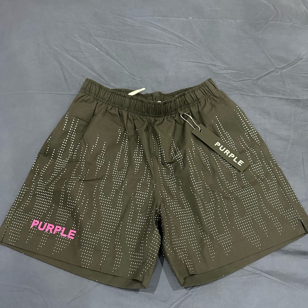 Purple shorts